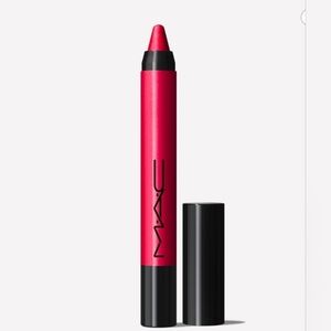 MAC Cosmetics Dazzlelips Crayon Red Halo/Deep cool red with pearl. BNIB